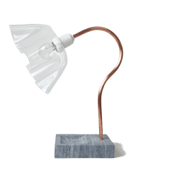 Luminária Flor Transparente - Deluxe Lamp